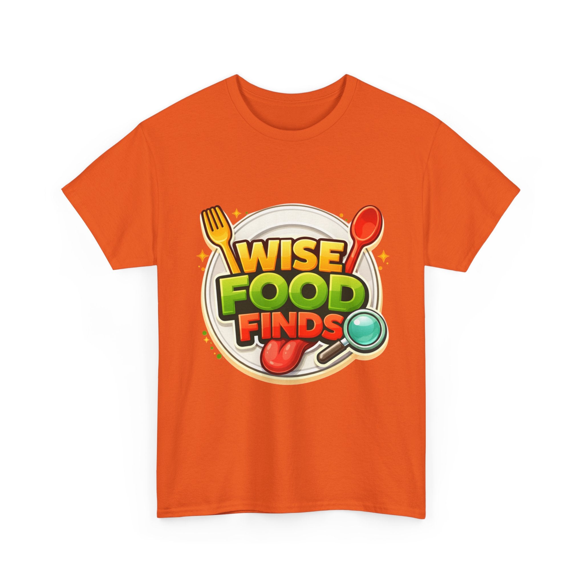 Wise Food Finds T-Shirt — Fun Food Lover Tee
