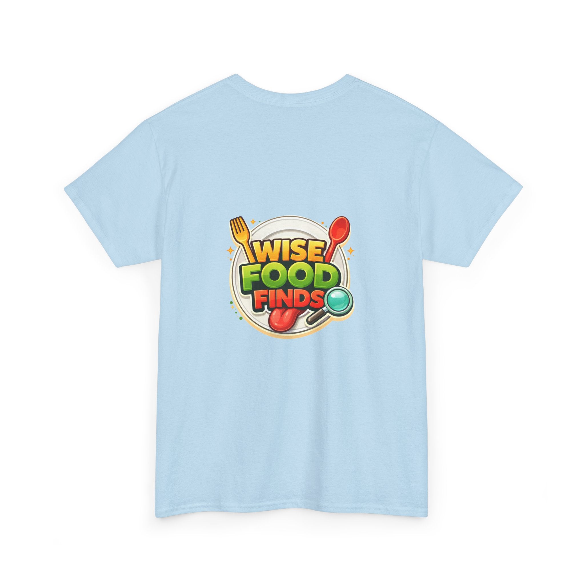 Wise Food Finds T-Shirt — Fun Food Lover Tee