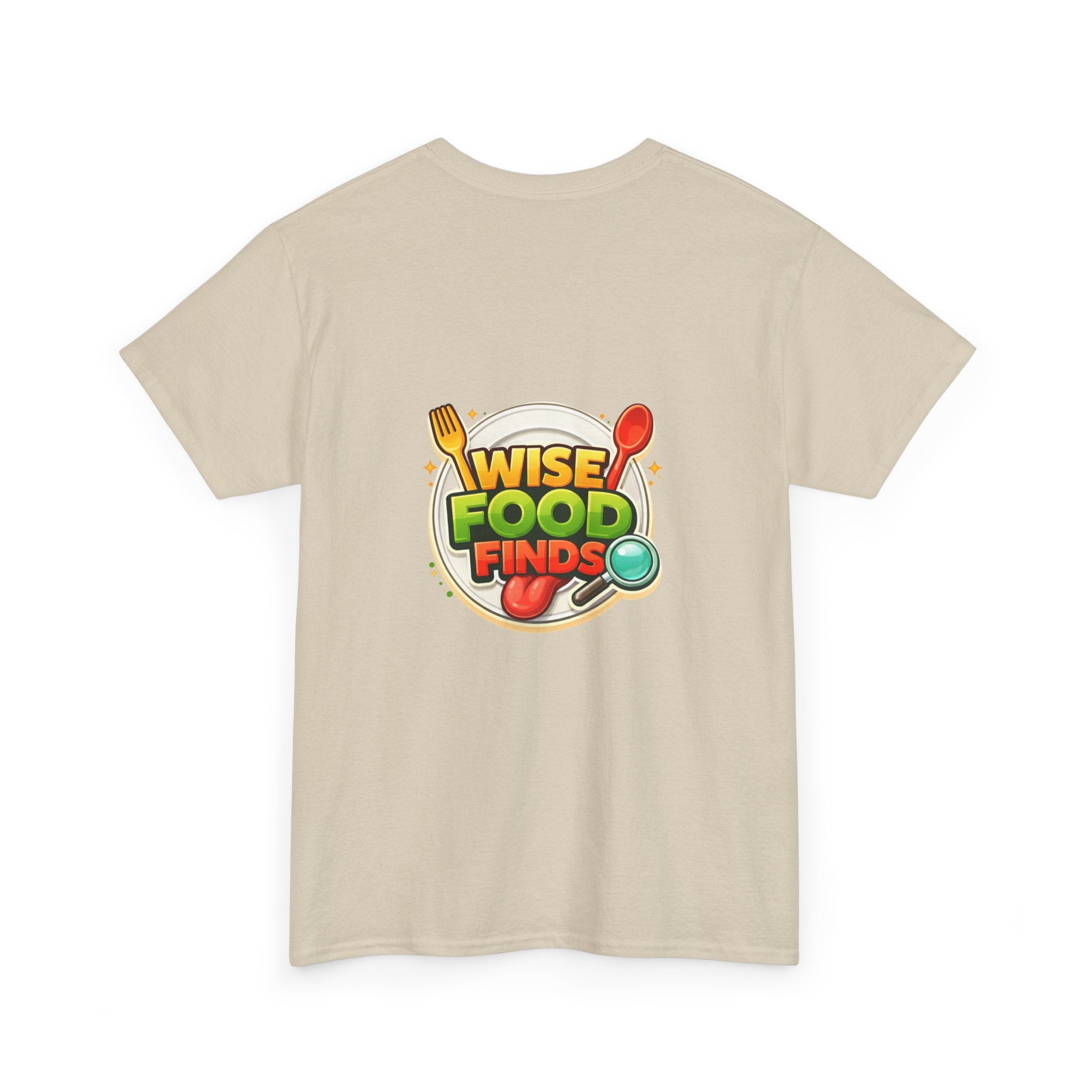 Wise Food Finds T-Shirt — Fun Food Lover Tee