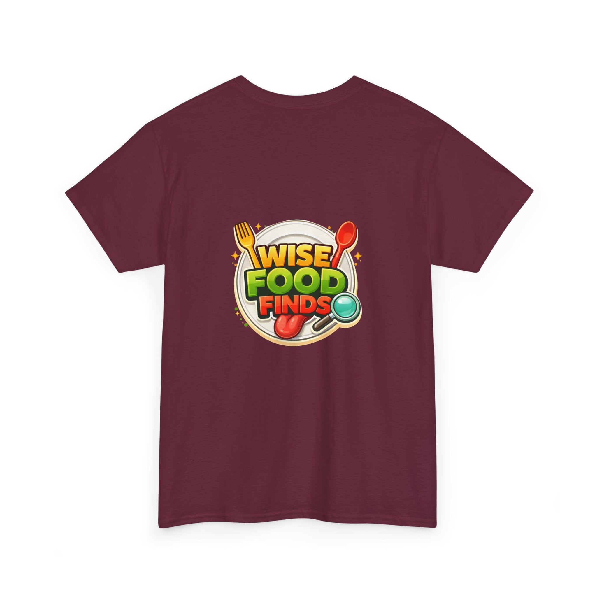 Wise Food Finds T-Shirt — Fun Food Lover Tee