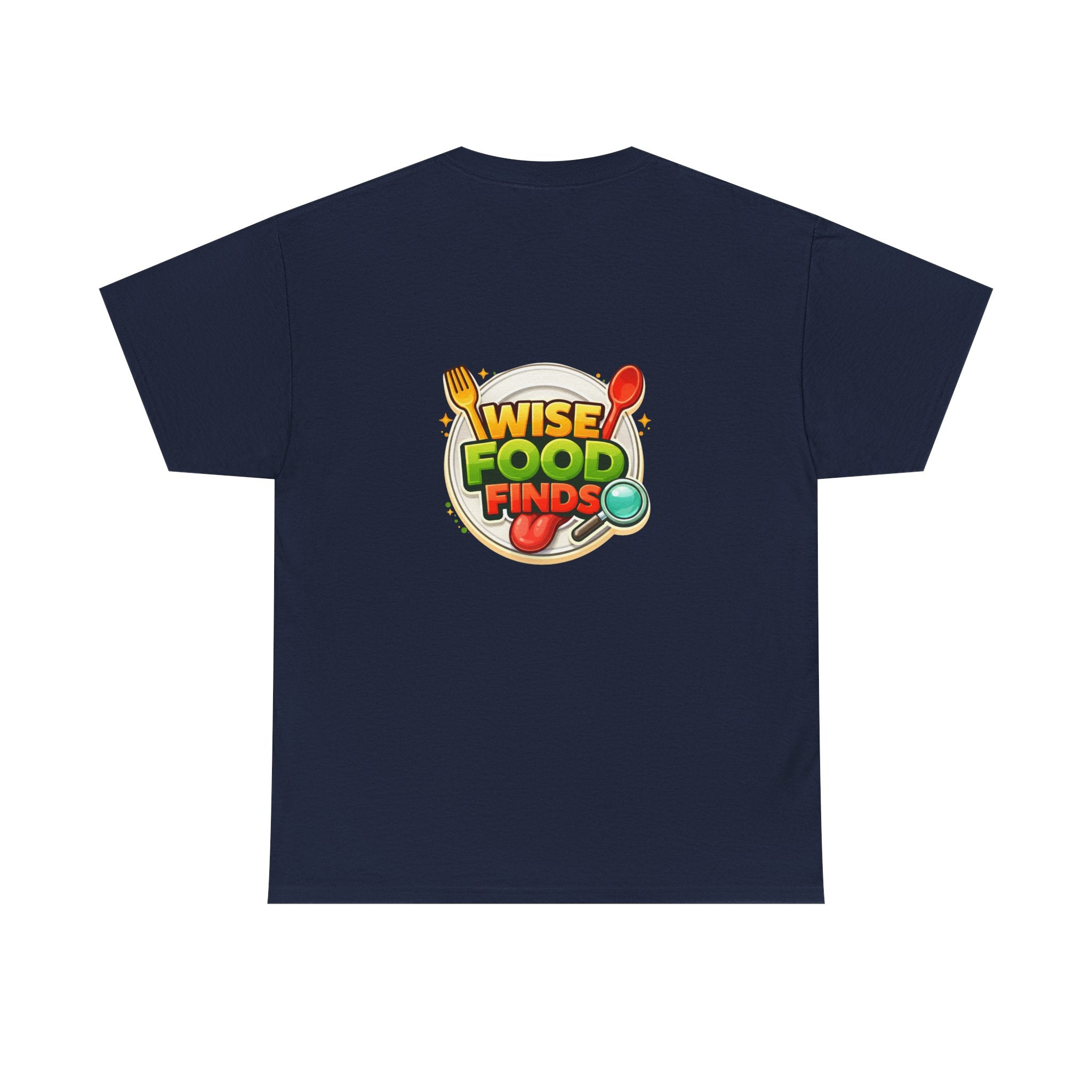 Wise Food Finds T-Shirt — Fun Food Lover Tee