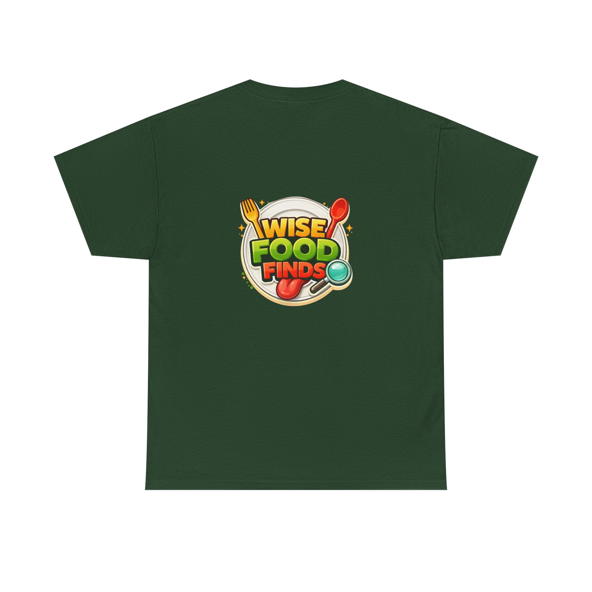 Wise Food Finds T-Shirt — Fun Food Lover Tee