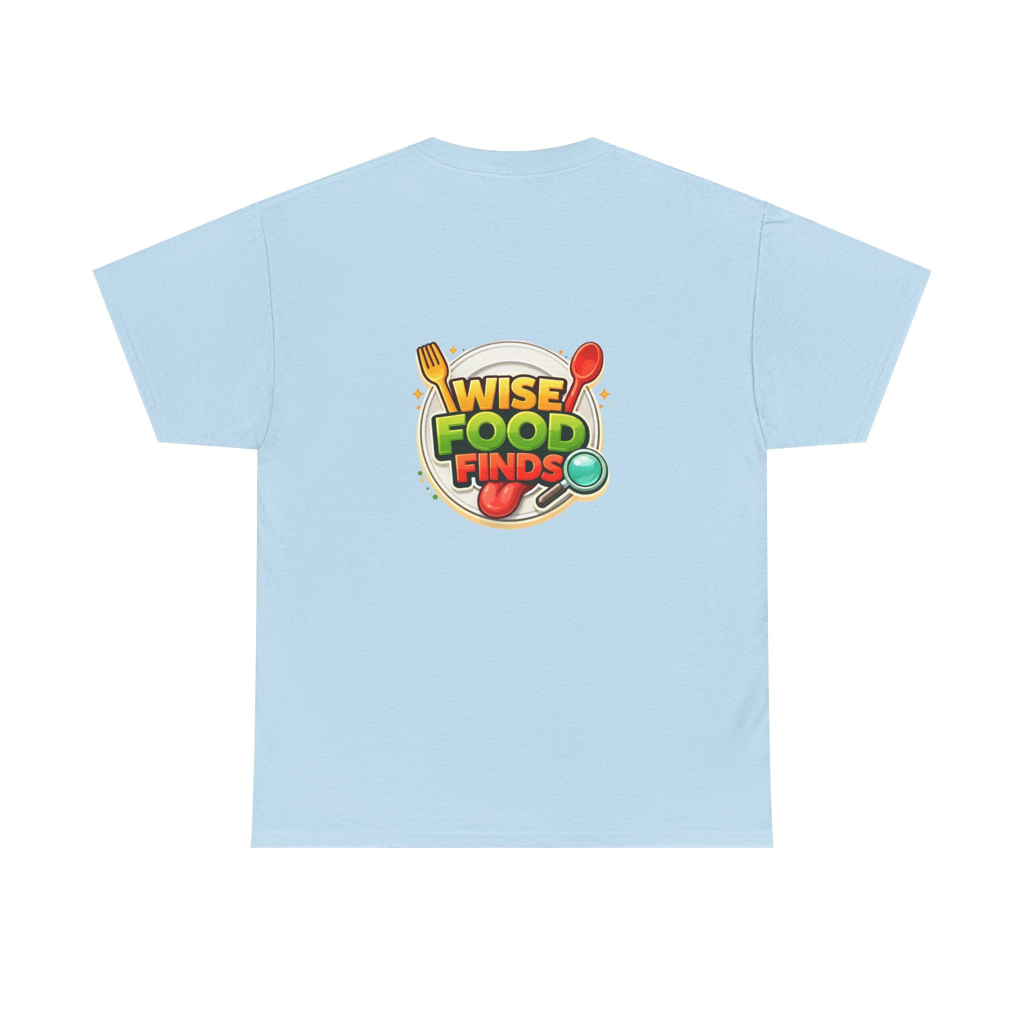 Wise Food Finds T-Shirt — Fun Food Lover Tee