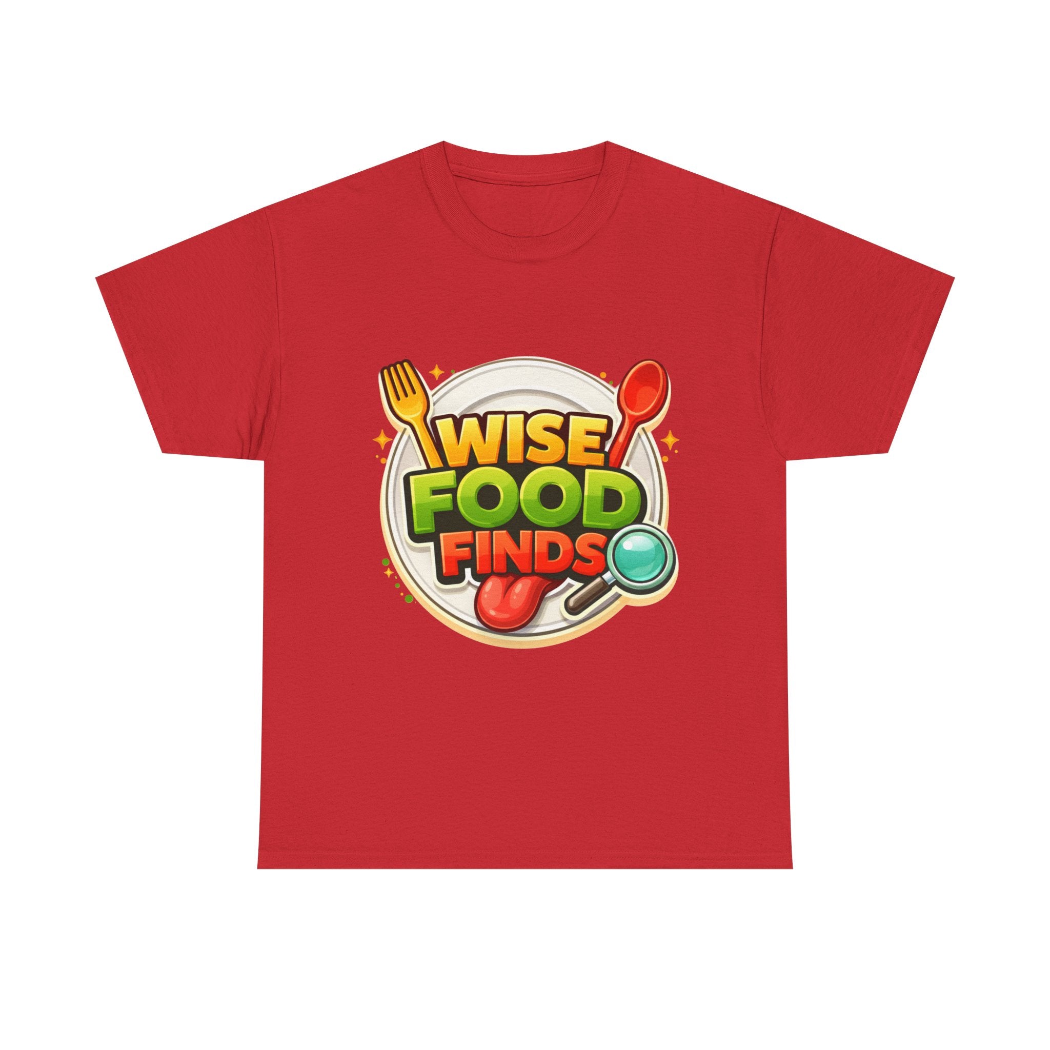 Wise Food Finds T-Shirt — Fun Food Lover Tee