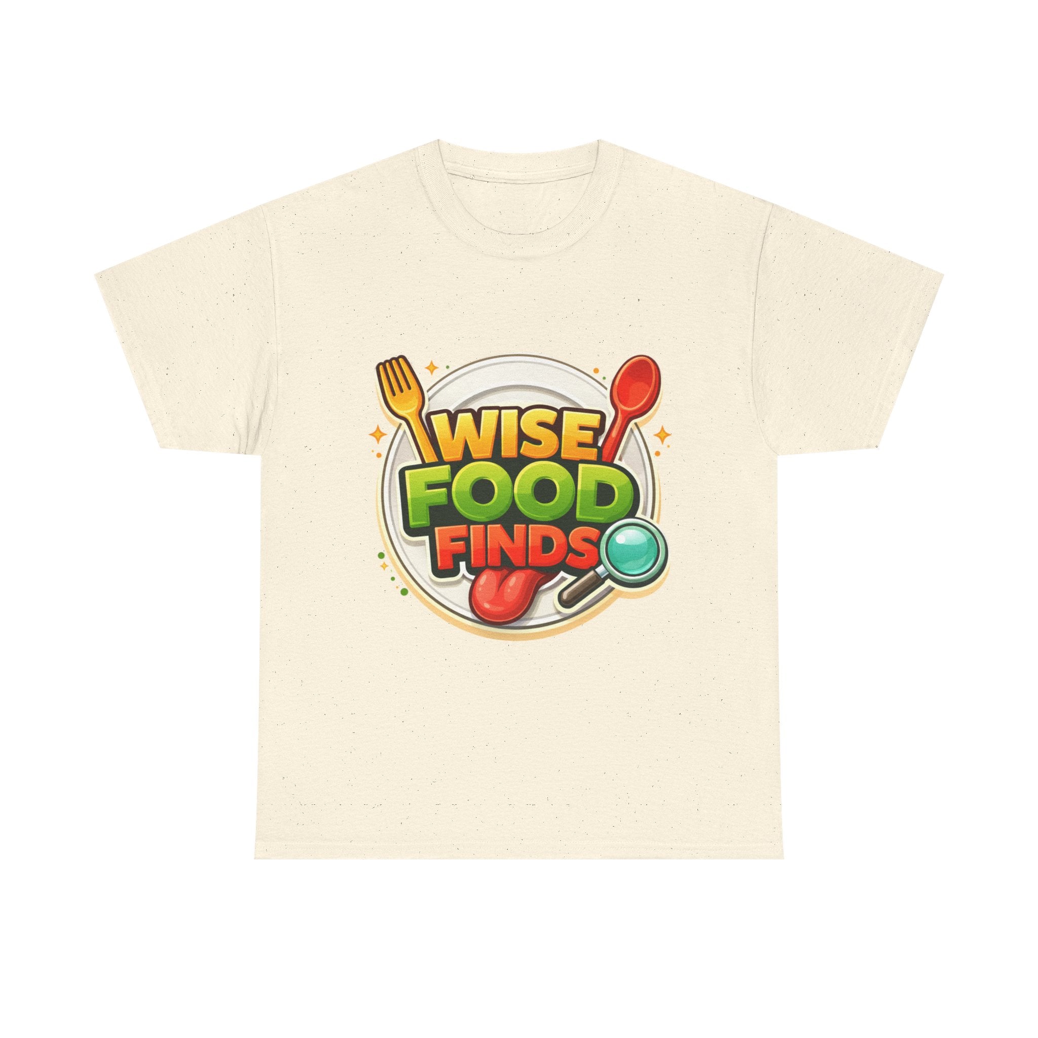 Wise Food Finds T-Shirt — Fun Food Lover Tee