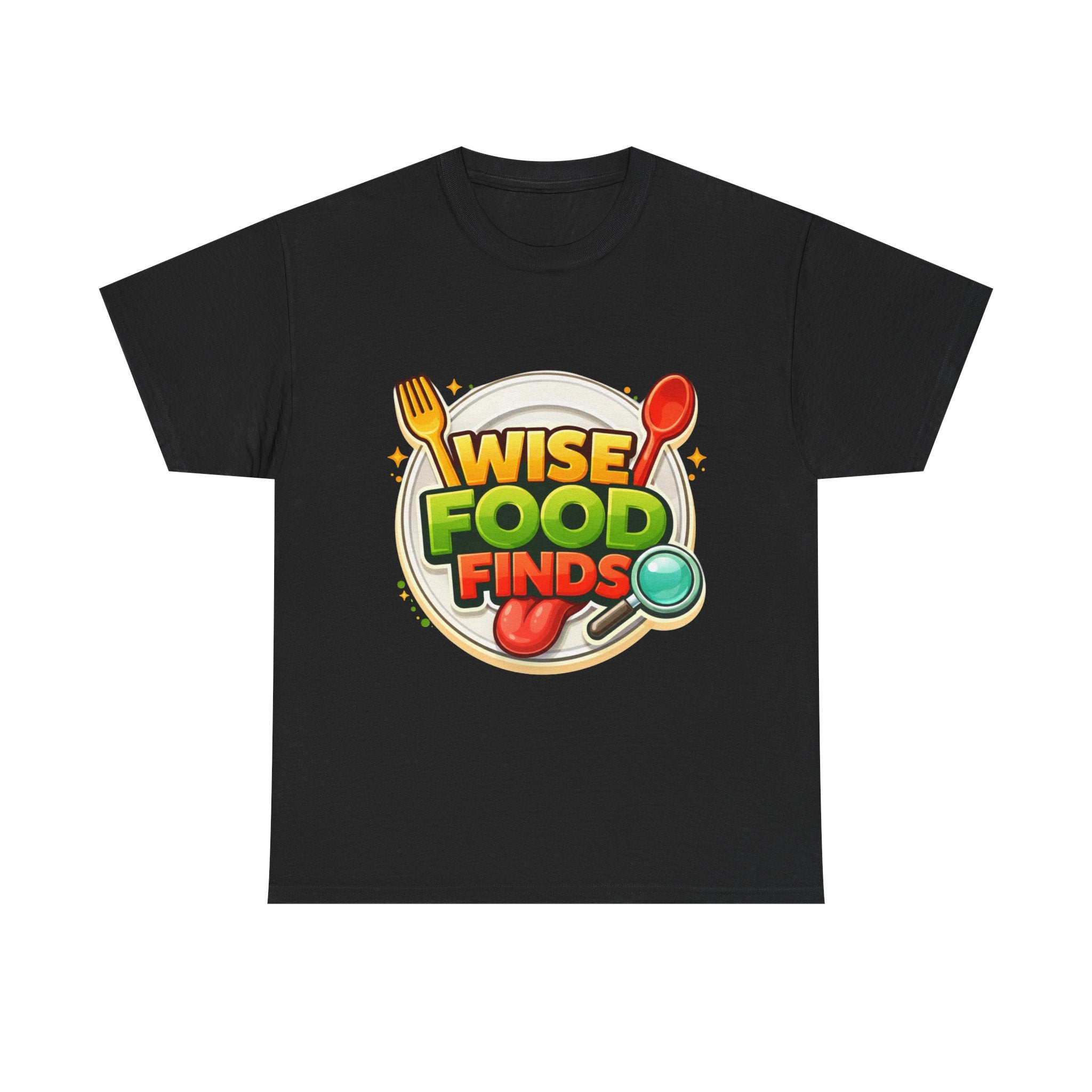 Wise Food Finds T-Shirt — Fun Food Lover Tee