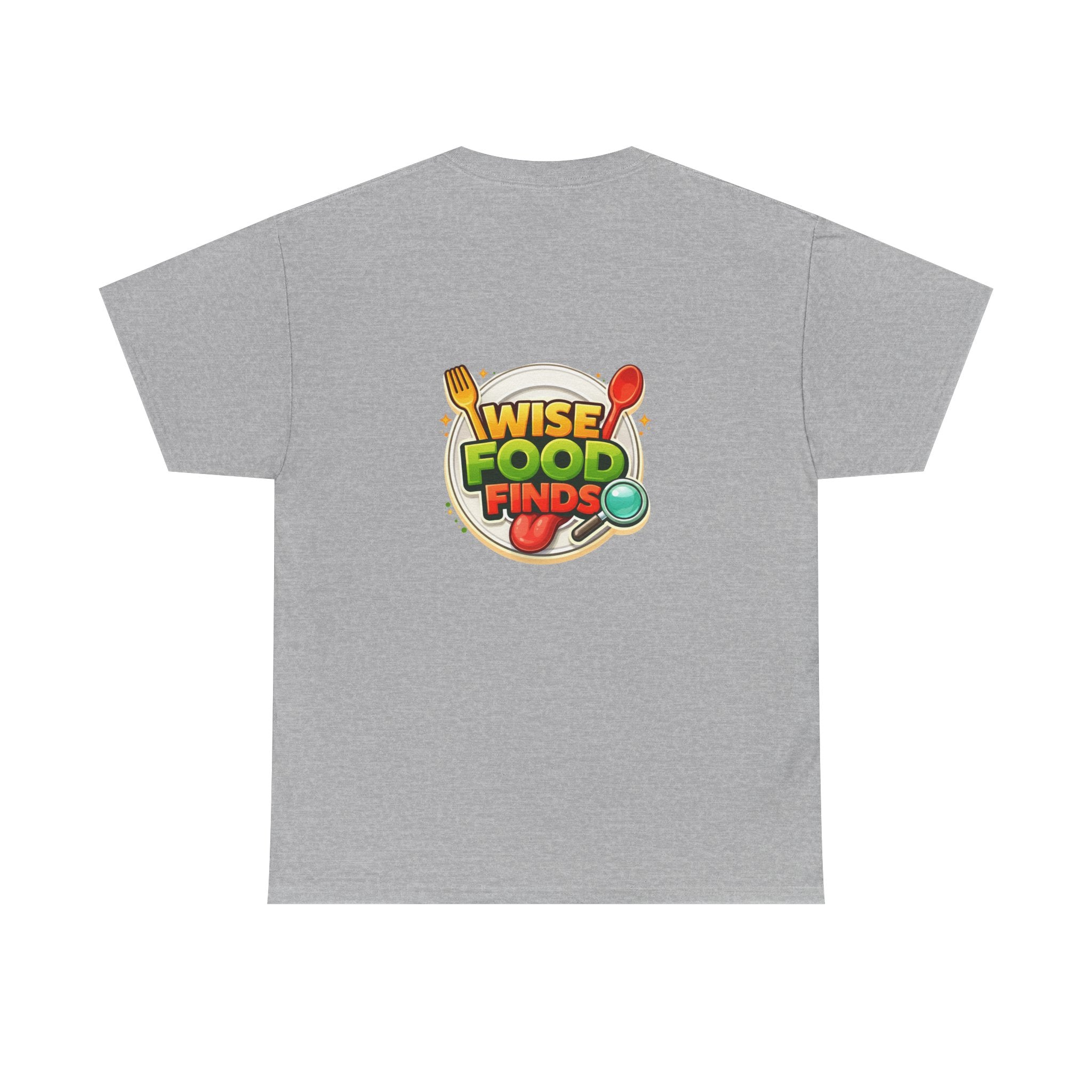 Wise Food Finds T-Shirt — Fun Food Lover Tee