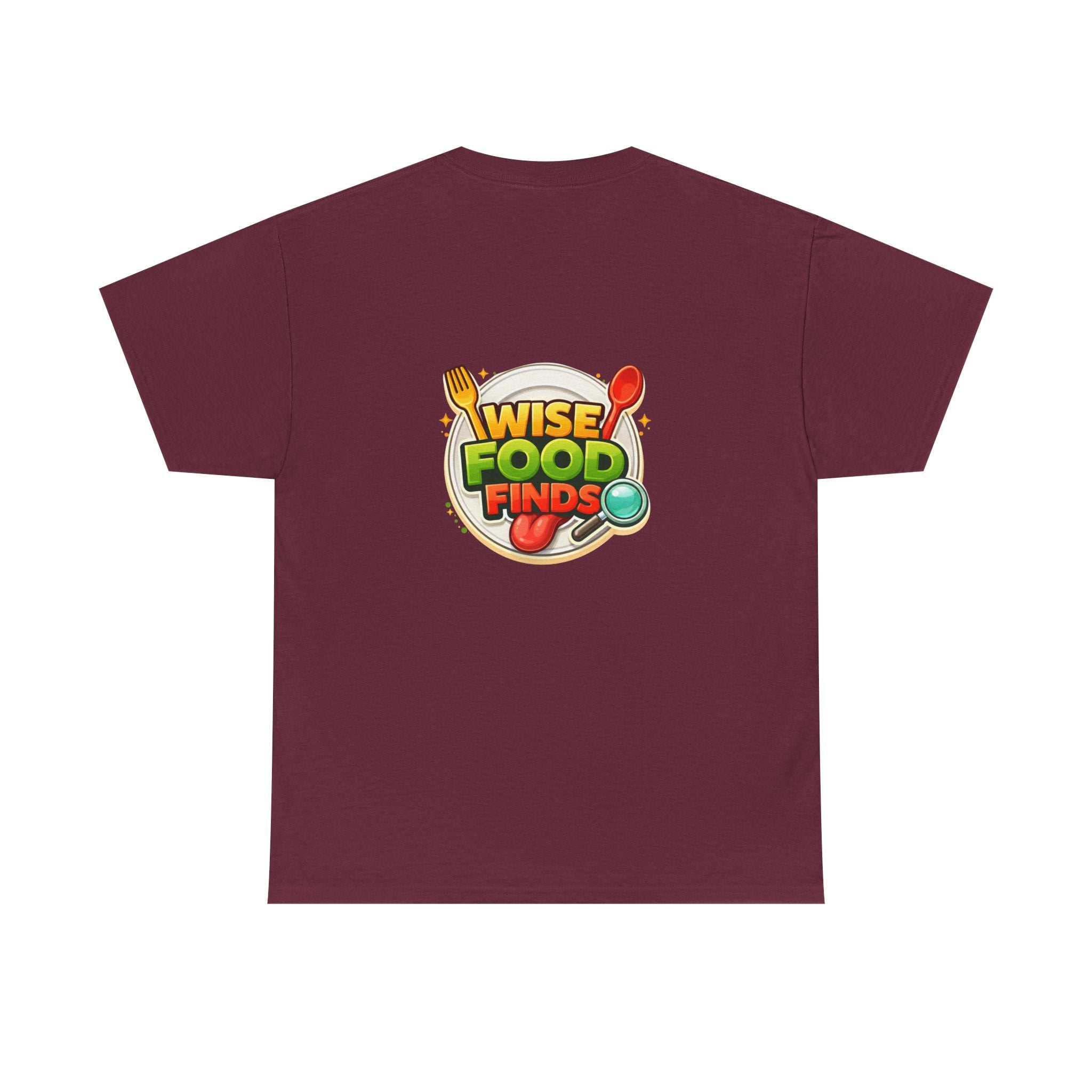 Wise Food Finds T-Shirt — Fun Food Lover Tee