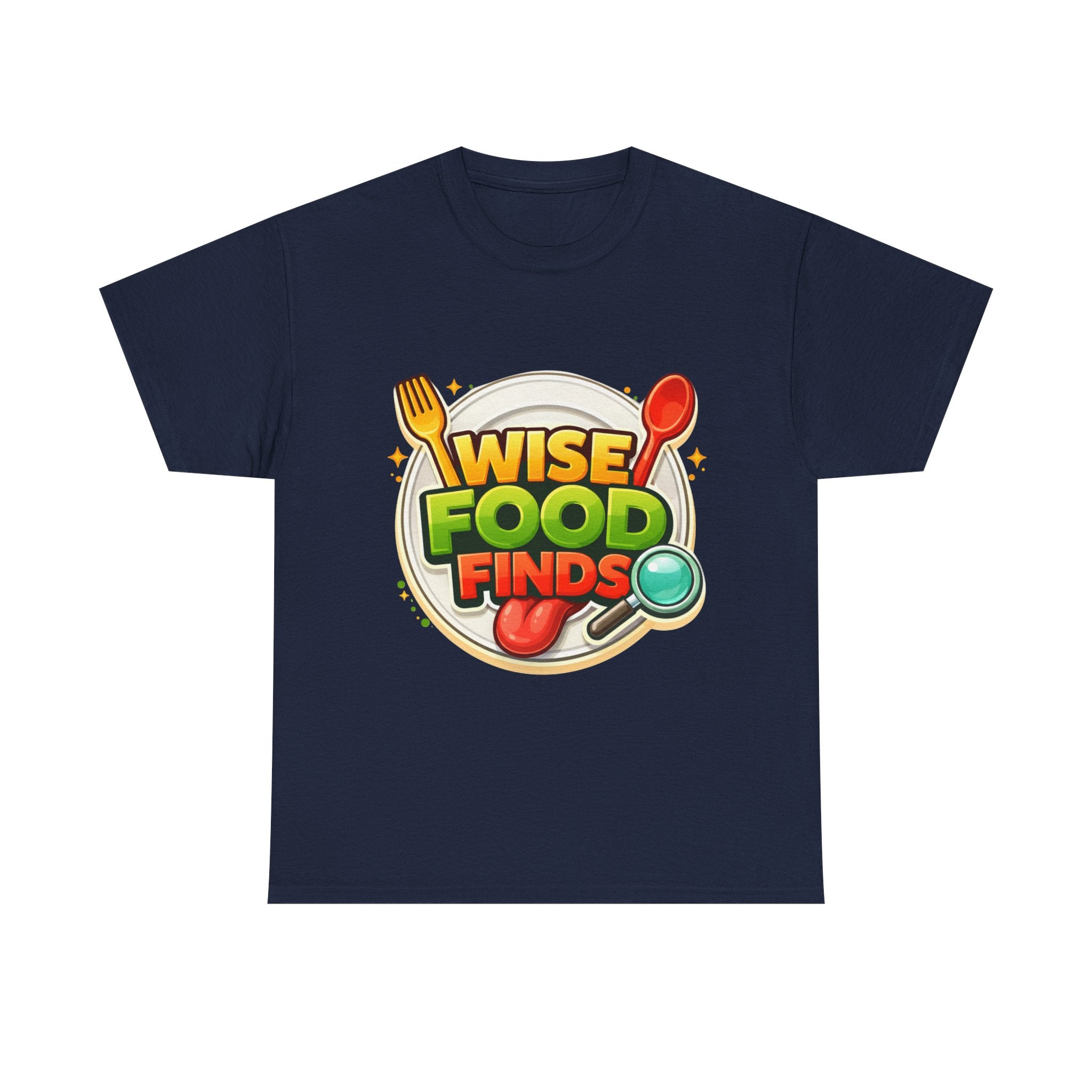 Wise Food Finds T-Shirt — Fun Food Lover Tee