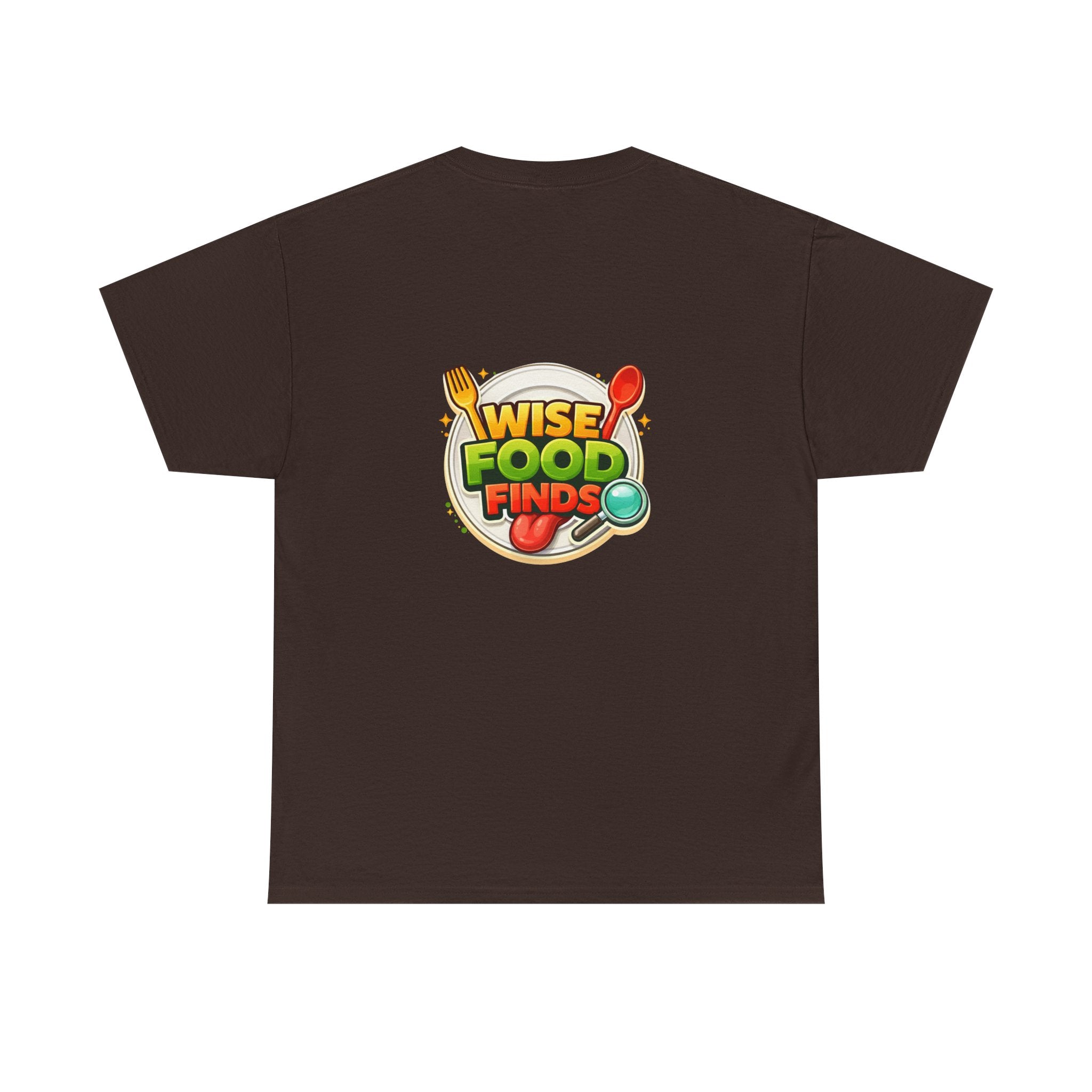 Wise Food Finds T-Shirt — Fun Food Lover Tee