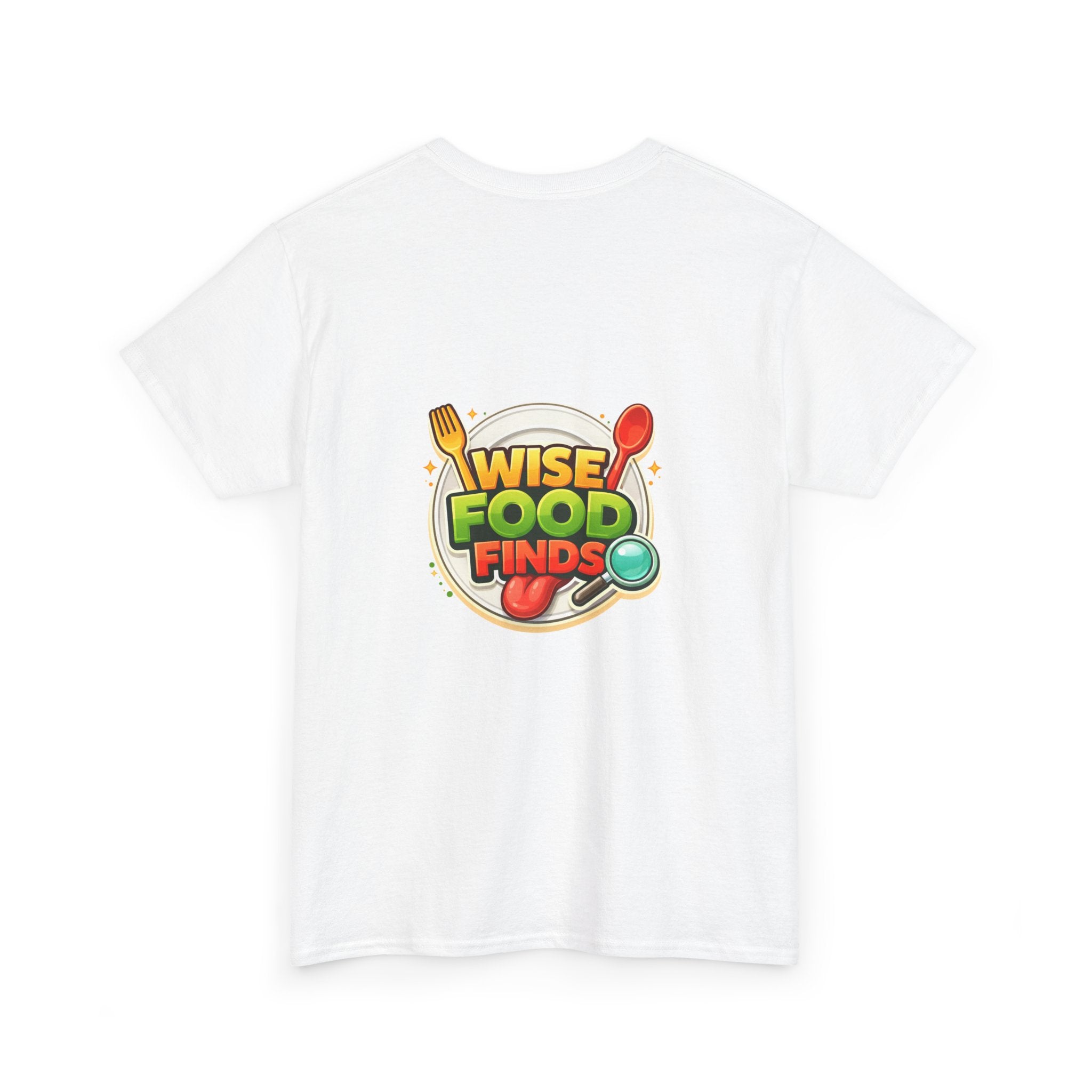 Wise Food Finds T-Shirt — Fun Food Lover Tee