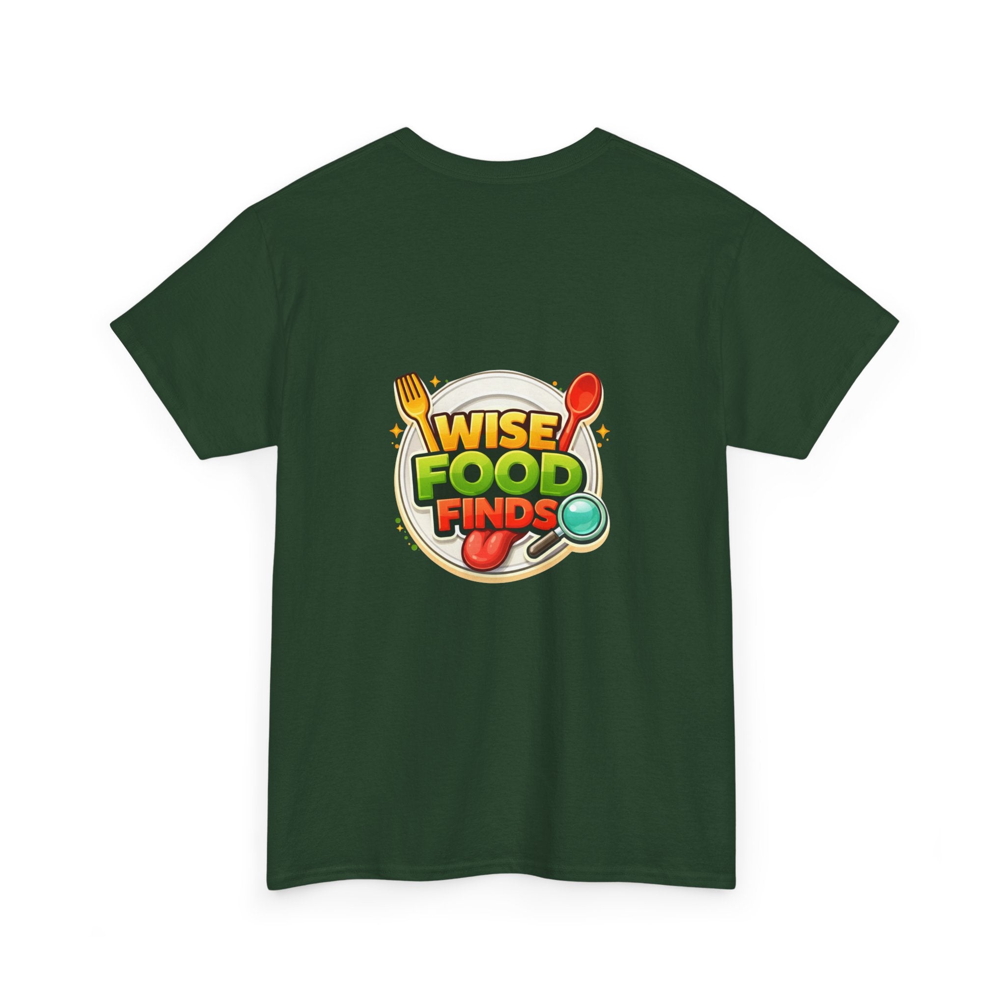 Wise Food Finds T-Shirt — Fun Food Lover Tee