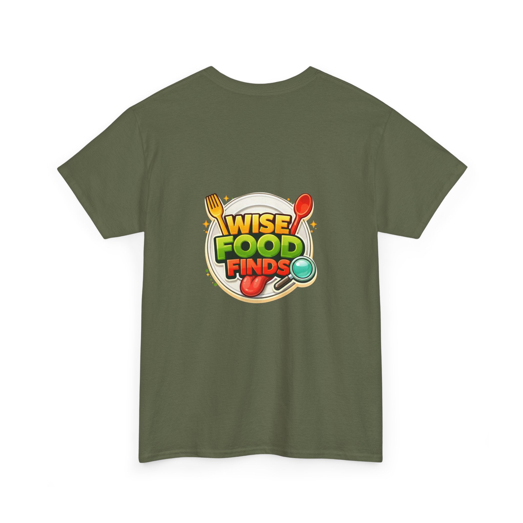 Wise Food Finds T-Shirt — Fun Food Lover Tee