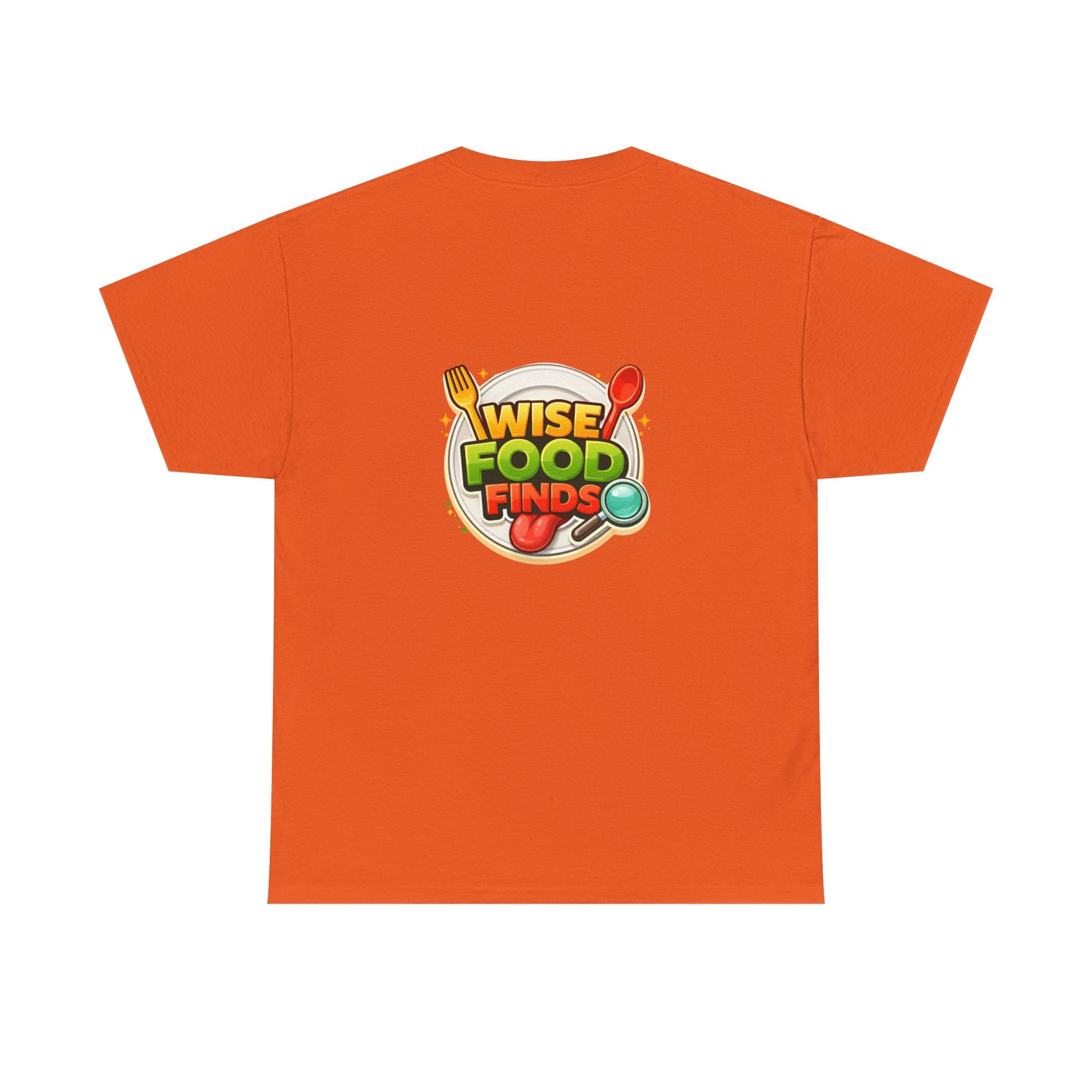 Wise Food Finds T-Shirt — Fun Food Lover Tee