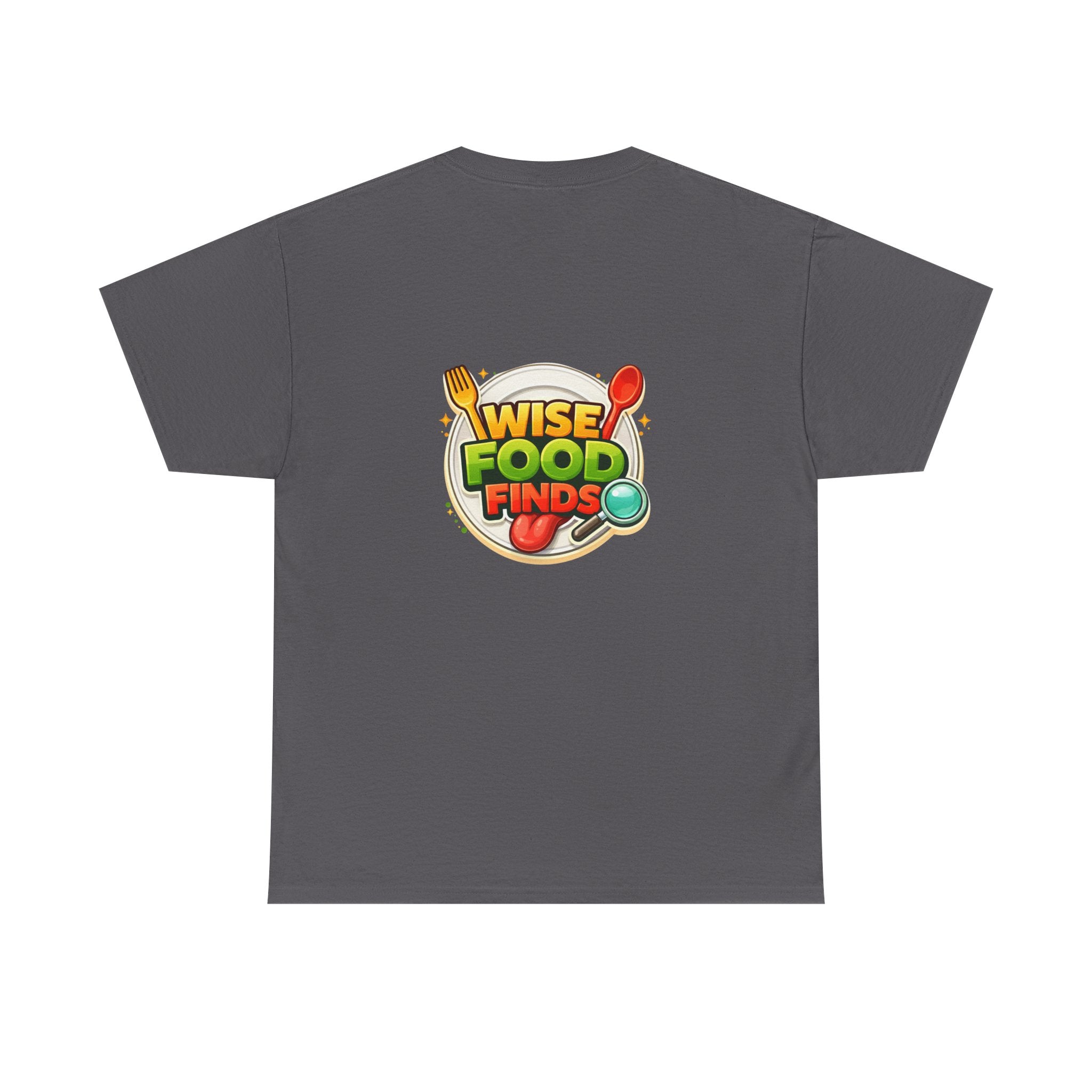 Wise Food Finds T-Shirt — Fun Food Lover Tee