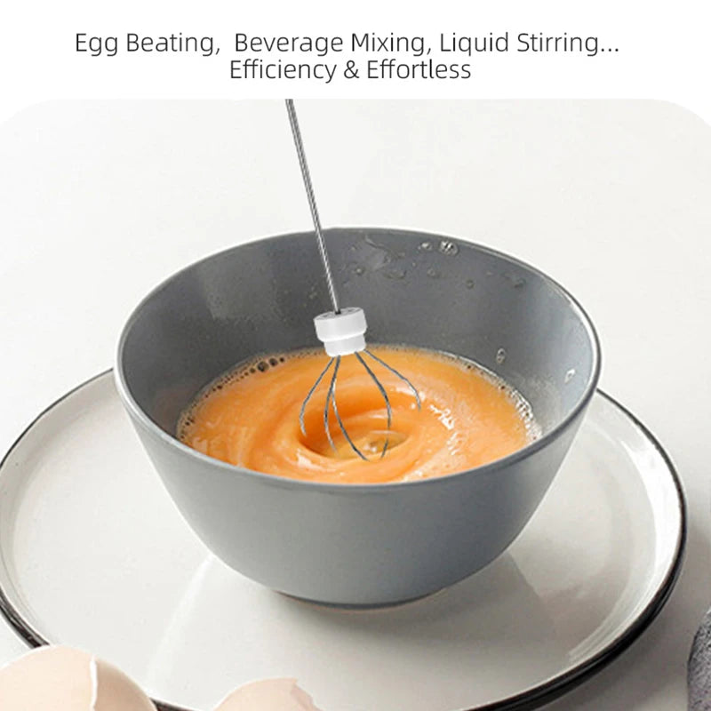 3-Speed Electric Milk Frother