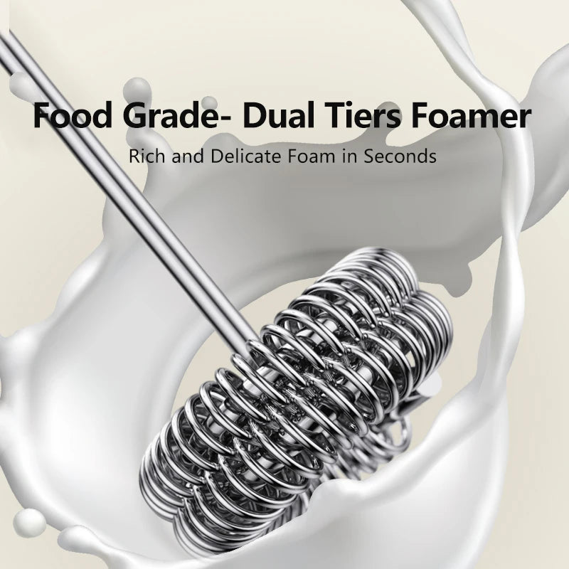 3-Speed Electric Milk Frother