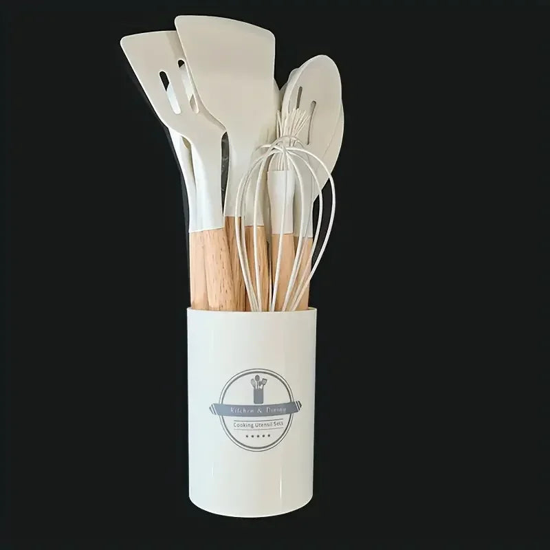 12-Piece Silicone Kitchen Utensil Set