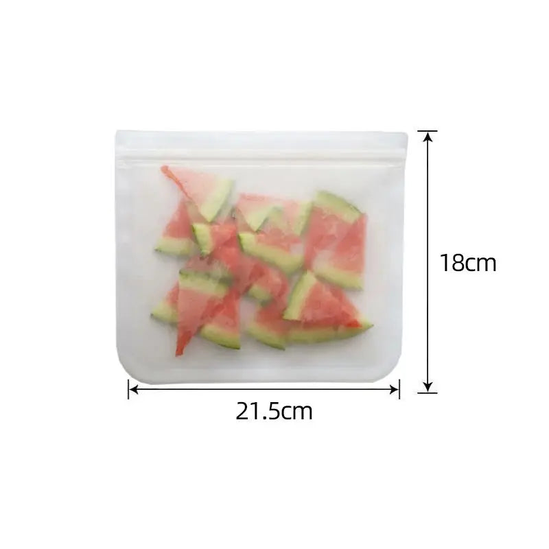 Reusable Silicone Food Storage Bags