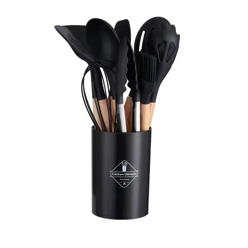 12-Piece Silicone Kitchen Utensil Set