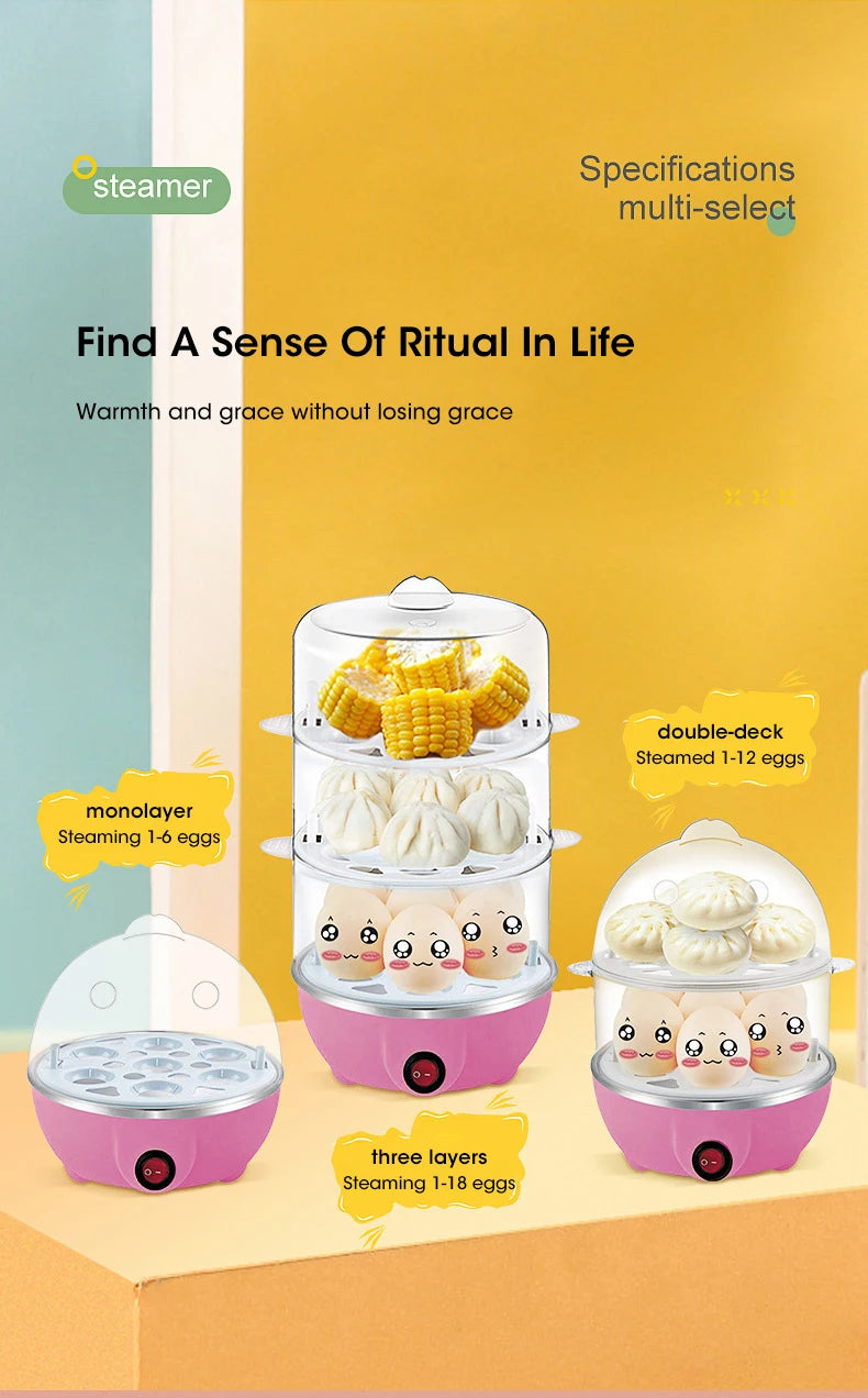 7-Egg Automatic Cooker