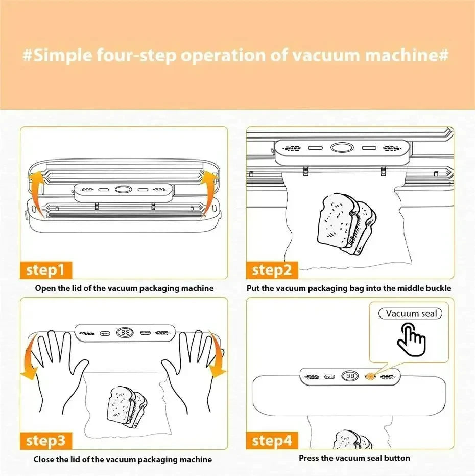 Portable Vacuum Food Sealer