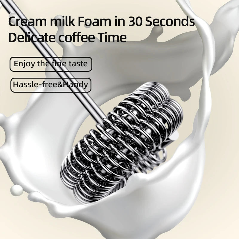 3-Speed Electric Milk Frother