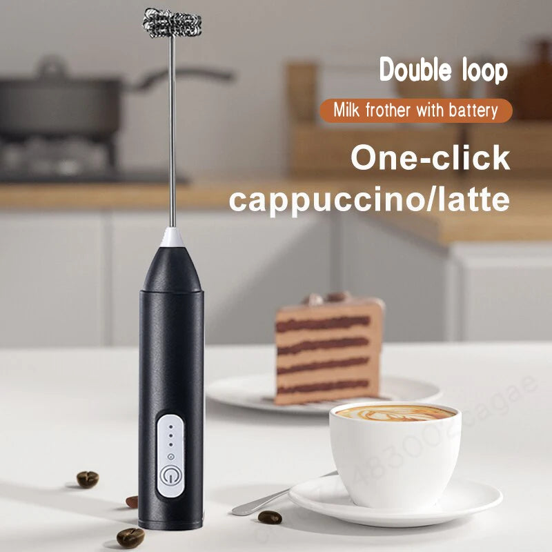 3-Speed Electric Milk Frother