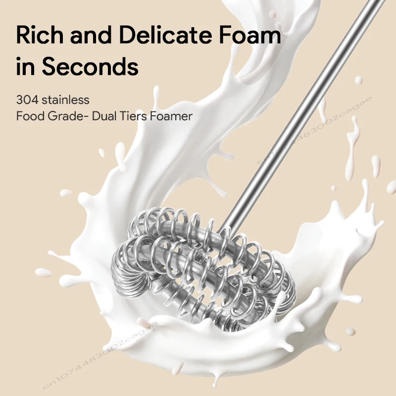 3-Speed Electric Milk Frother