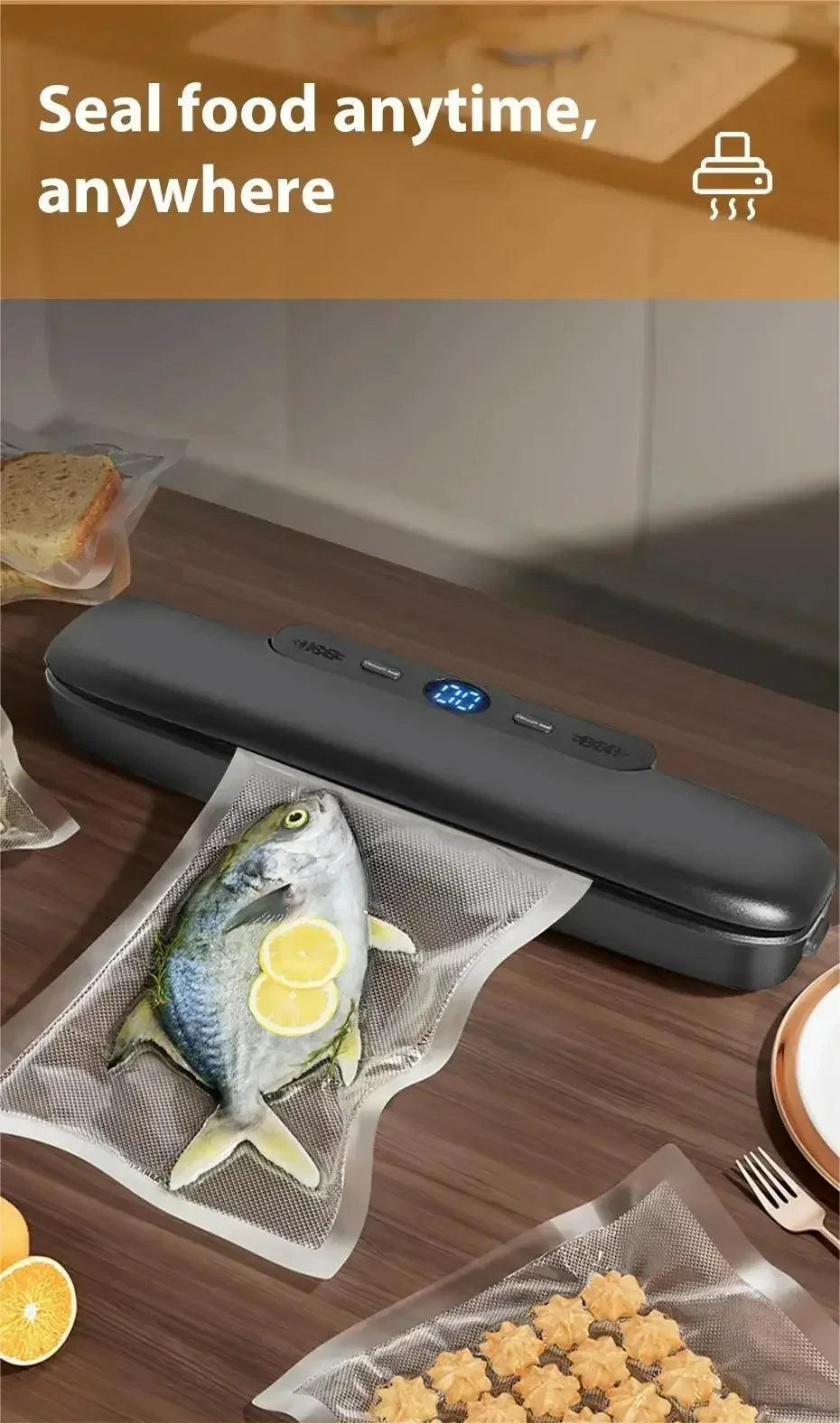 Portable Vacuum Food Sealer