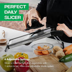 LMETJMA Adjustable Mandoline Slicer