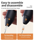 3-Speed Electric Milk Frother