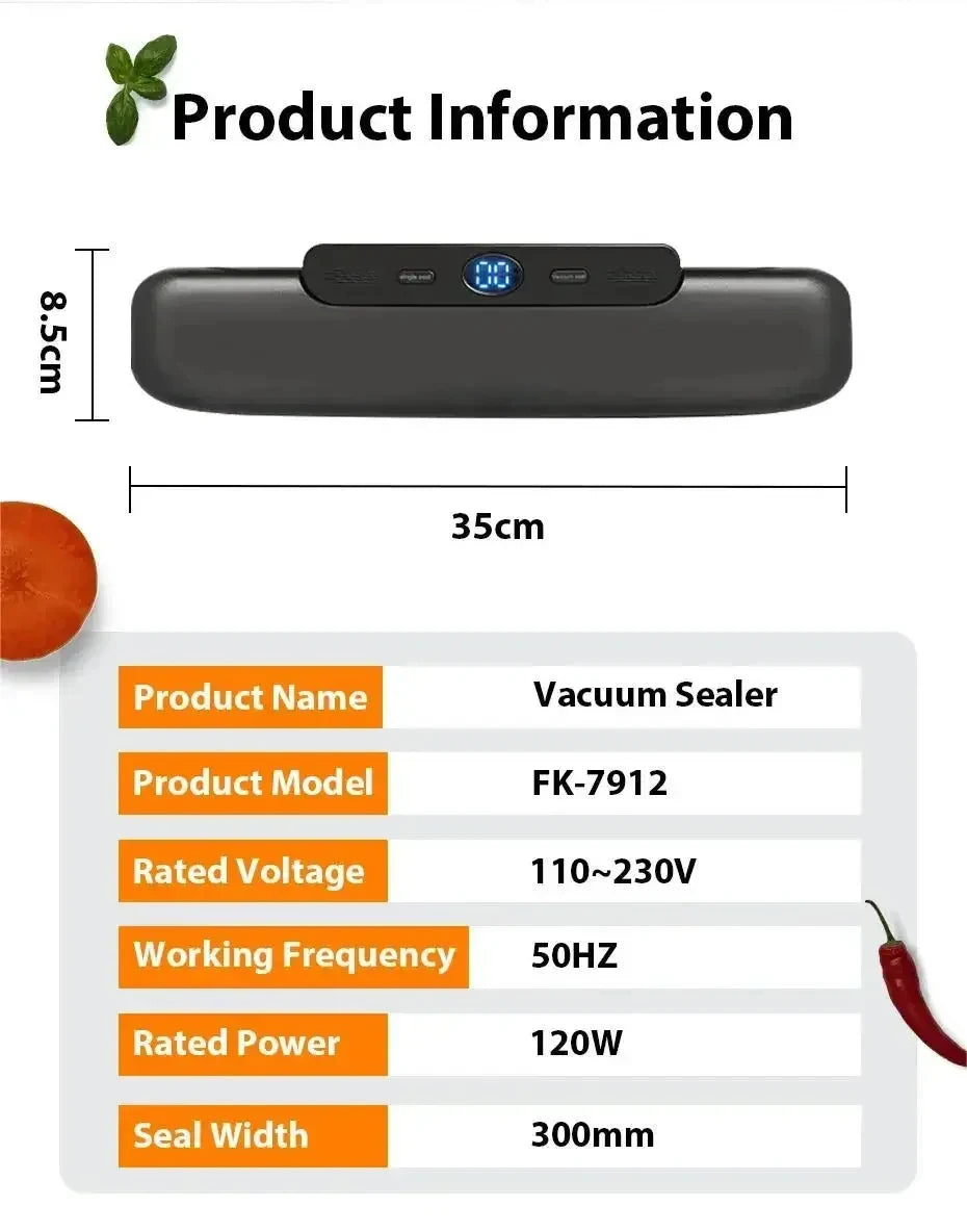 Portable Vacuum Food Sealer