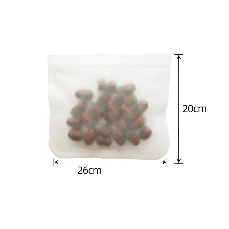 Reusable Silicone Food Storage Bags