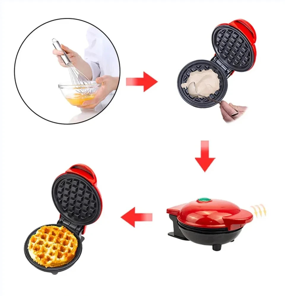 QuickBake Sandwich & Waffle Maker