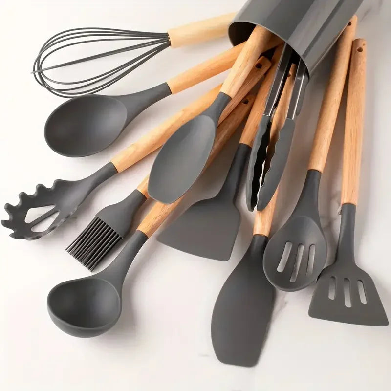 12-Piece Silicone Kitchen Utensil Set