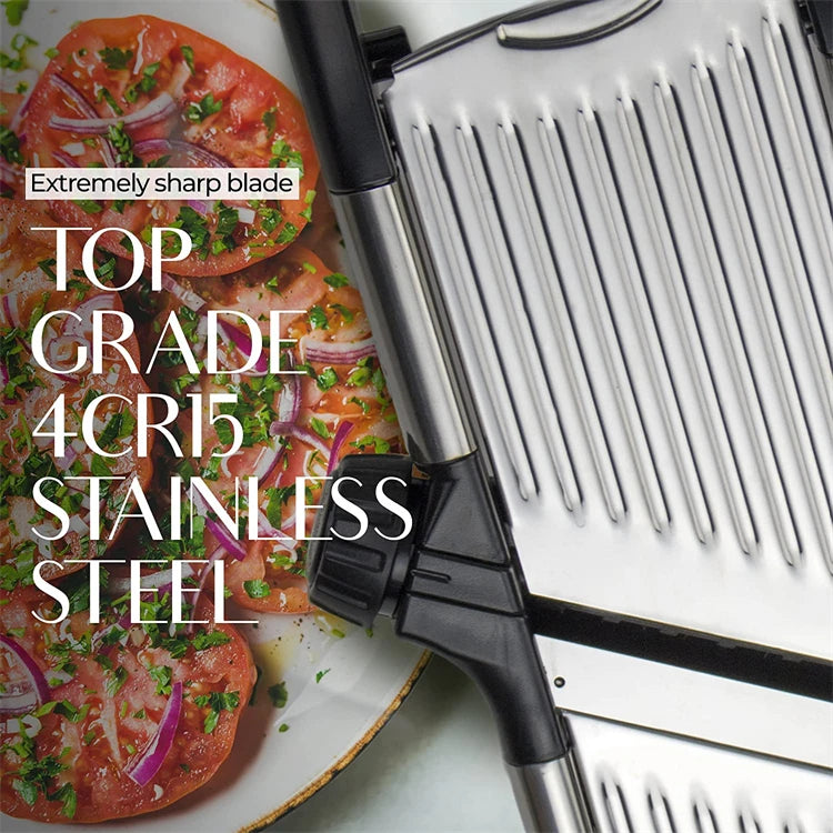 LMETJMA Adjustable Mandoline Slicer